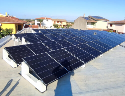 Impianto su tetto piano